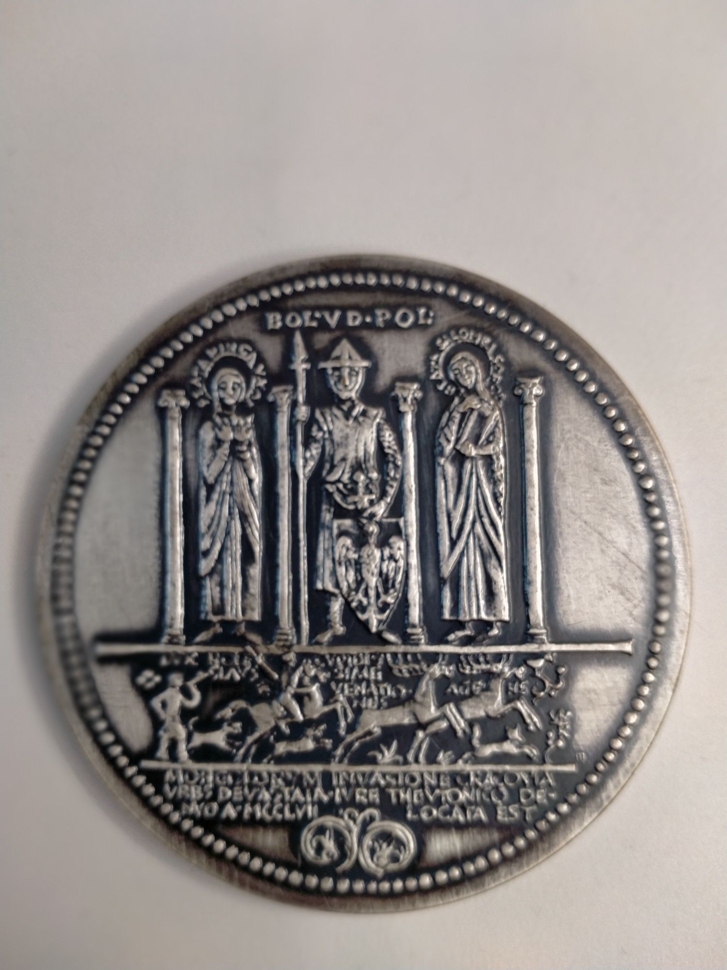 Medal Ptain seria królewska nr 3 c