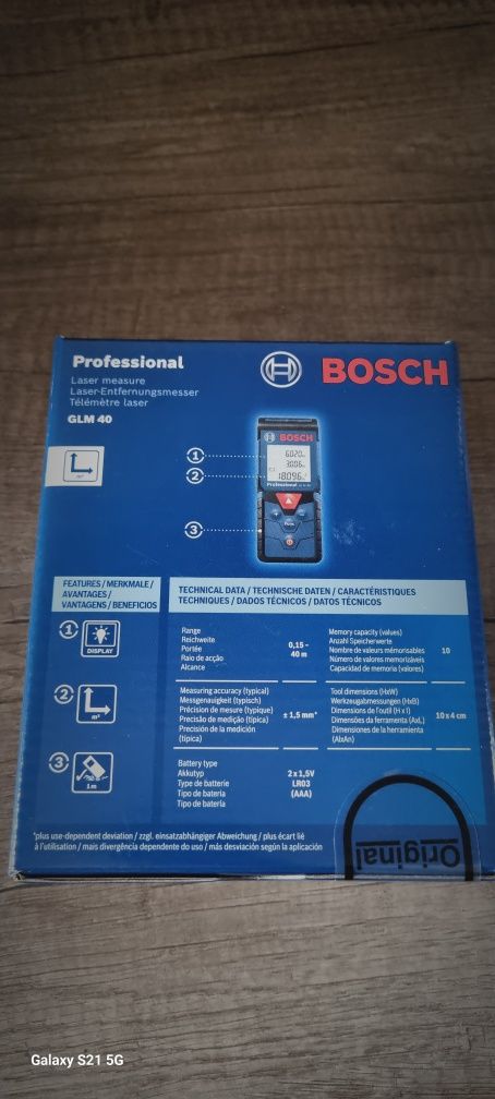 Dalmierz Glm40 Bosch