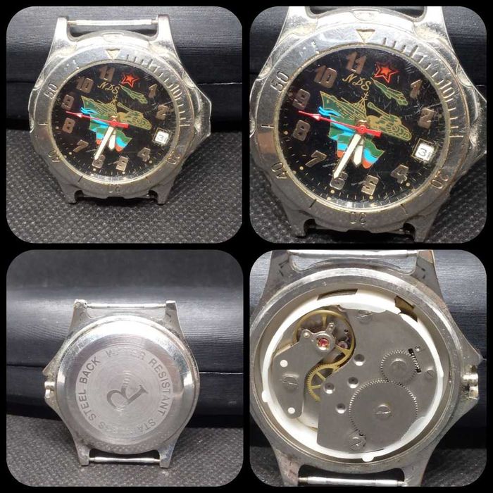 Часы времен ссср и не только, командирские, восток, под ремонт.