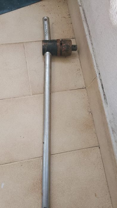Alavanca ou chave de catraca com tubo de extensão