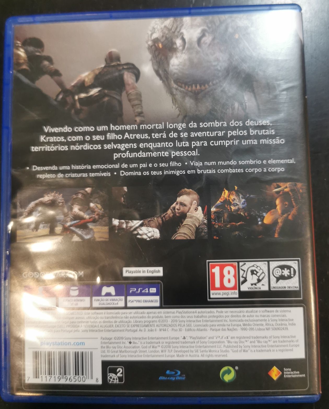Jogo God of War PS4