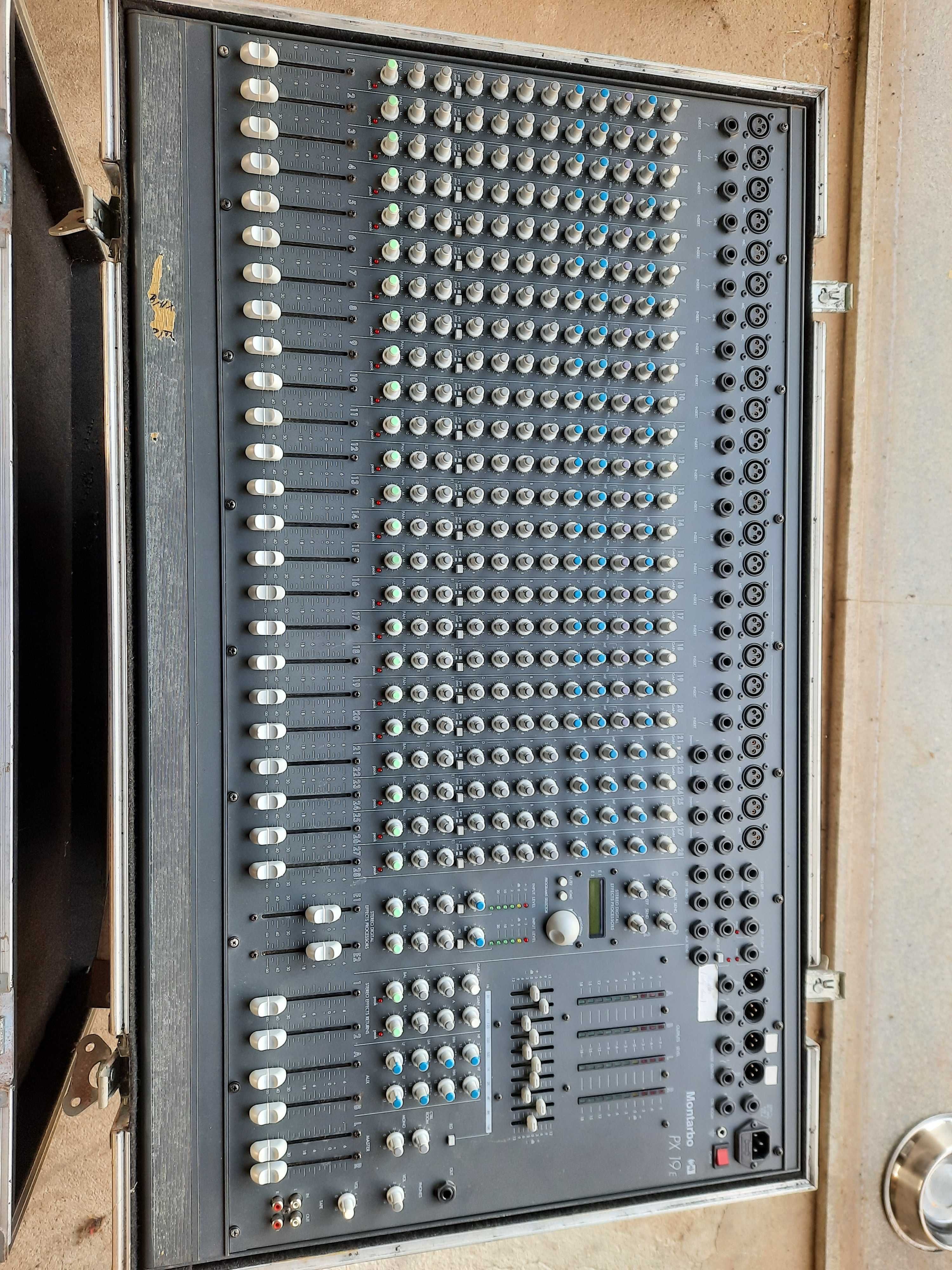 Colunas, Amplificação, Mesa mistura CVA
