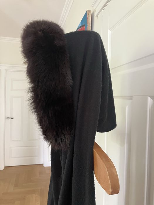 Kapturoszalik, szalokaptur, kaptur z szalikiem z lisim futrem