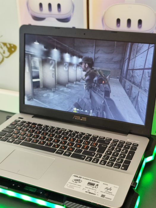 Ігровий ноутбук Asus X555L / GeForce 2GB / SSD + HDD