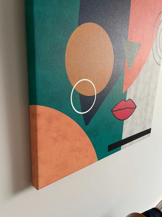 Plakat 50x70 DYPTYK płótno na krośnie