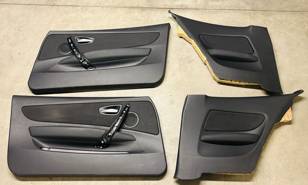 BMW E81 M-Pakiet Fotele Siedzenie Skóra Fotel  Boczki Komplet Wnętrze