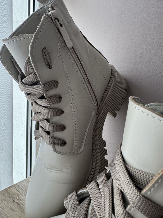 Зимние кожаные ботинки 36 размер