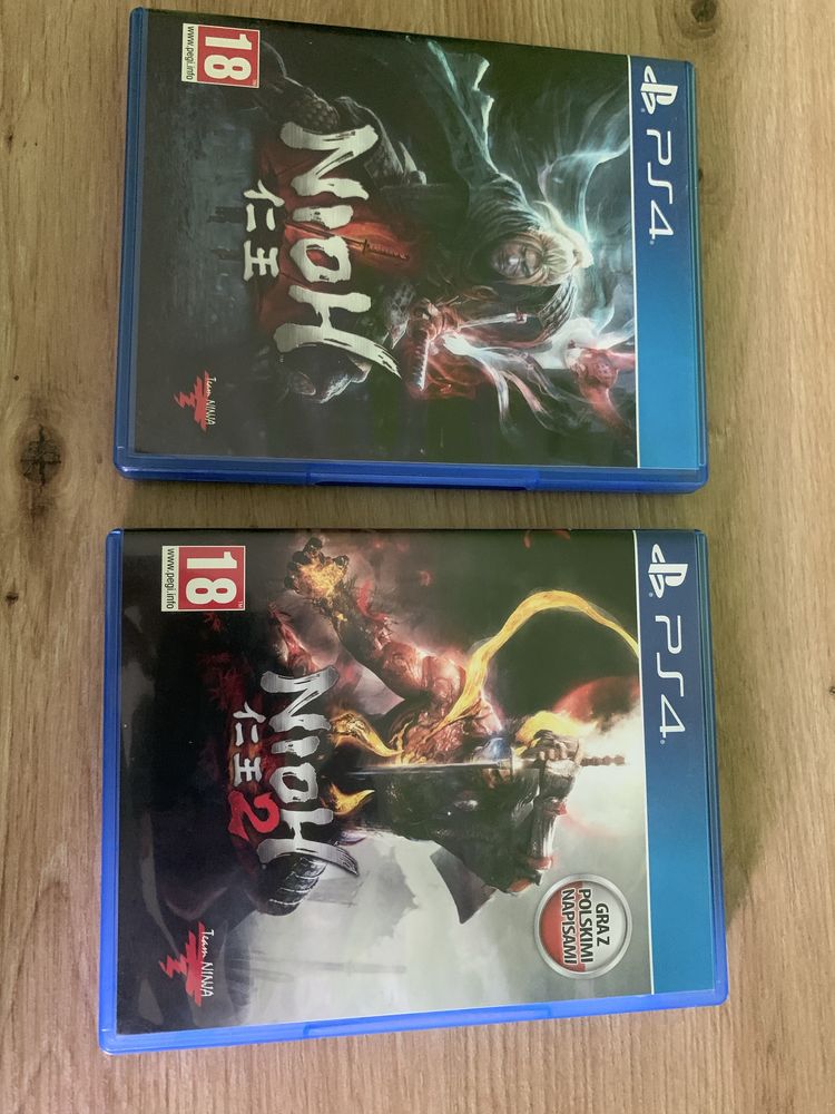 Nioh 1 i Nioh 2 PS4 - stan wzorowy