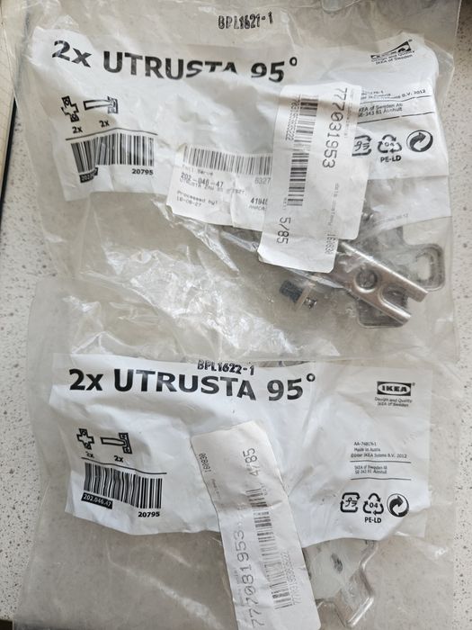 Zawiasy Utrusta Ikea