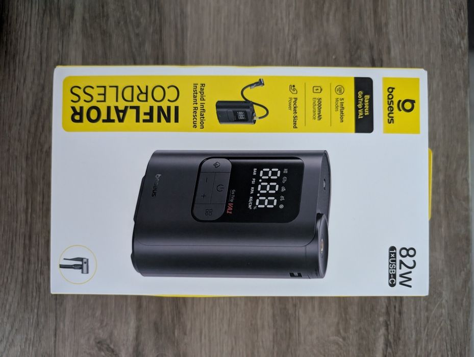 Nowy Kompresor samochodowy Baseus GoTrip VA1