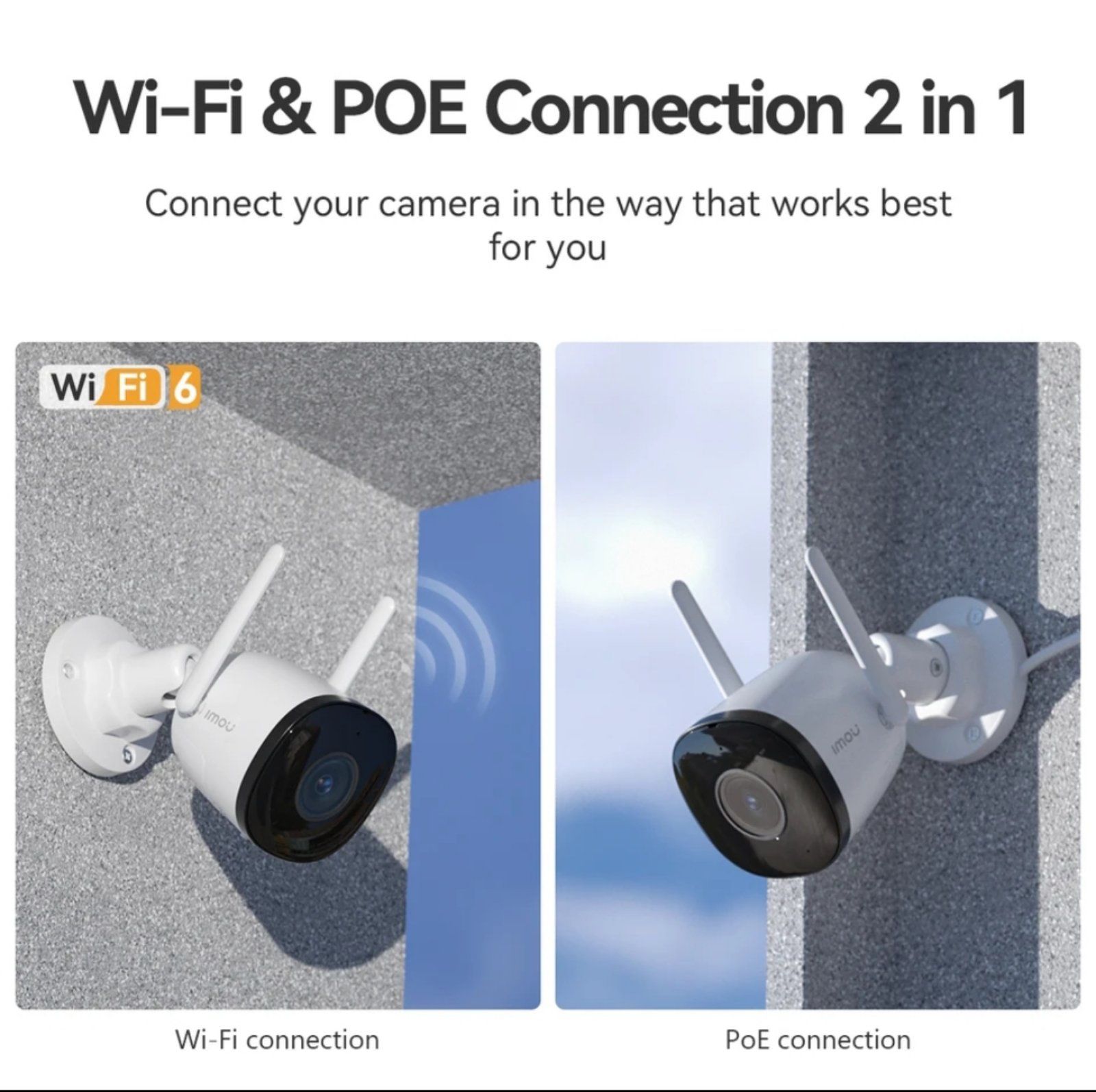 Вулична Wi-fi камера.IMOU Bullet 3C 5M. IP-камера відеоспостереження