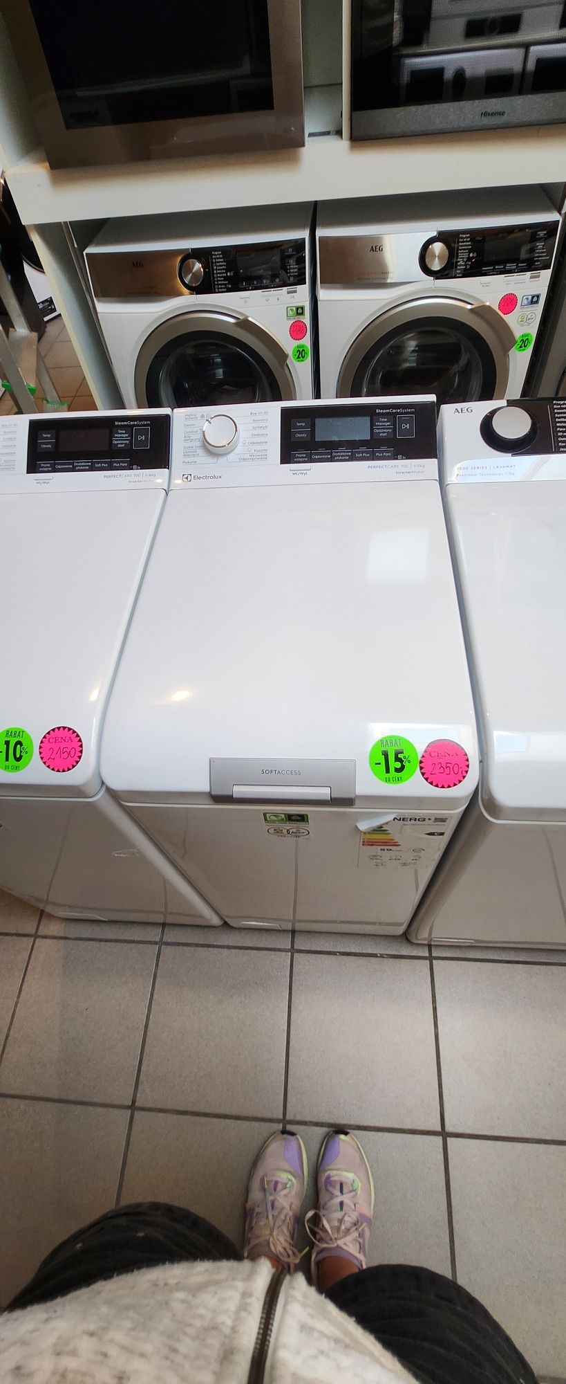 JANKI, ul. WSPÓLNA 6 Pralka Electrolux EW7TE3272IP