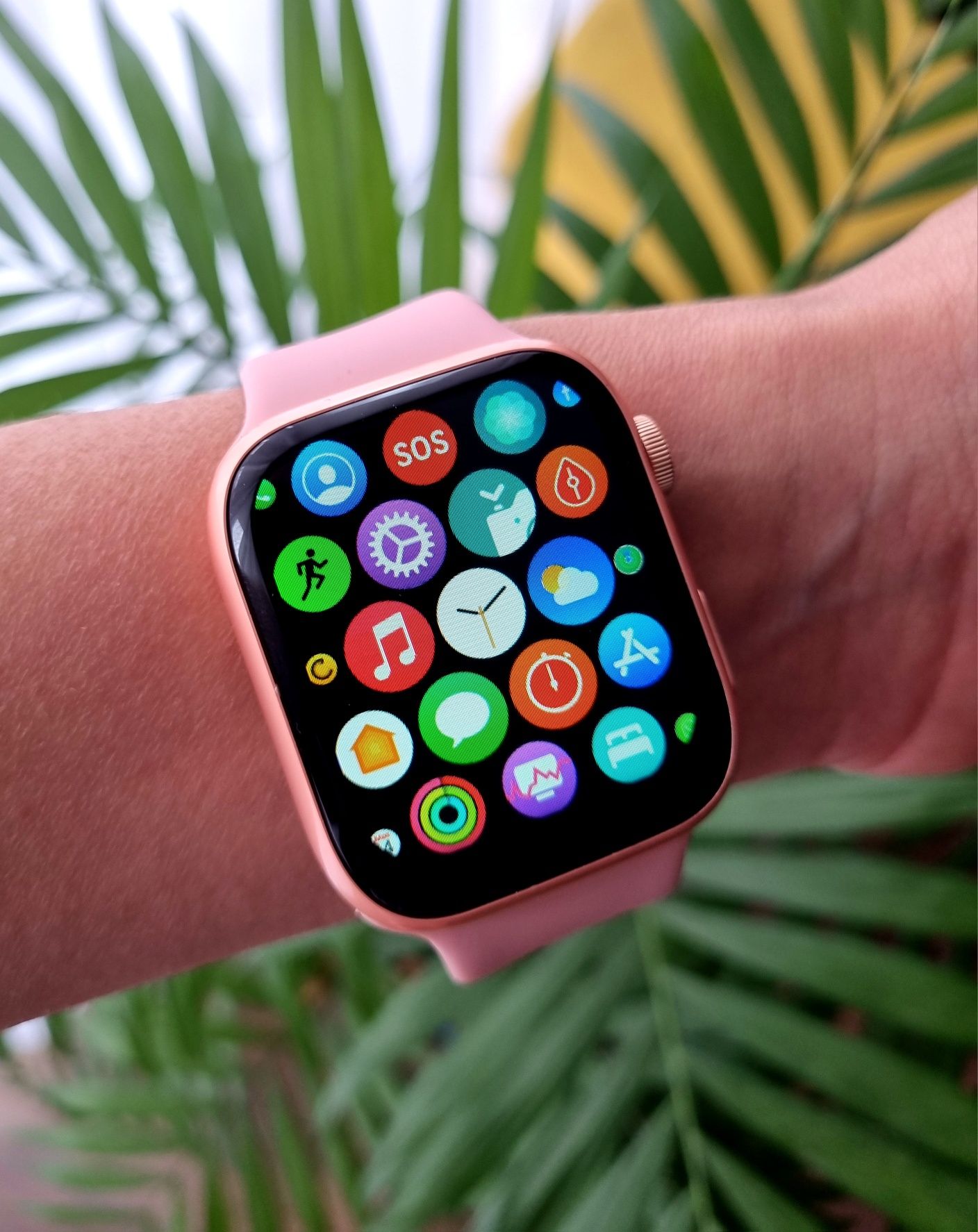 Smartwatch różowy