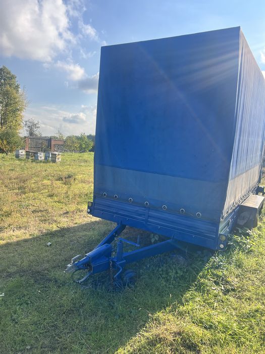 Прицеп двоосний з тормозною системою