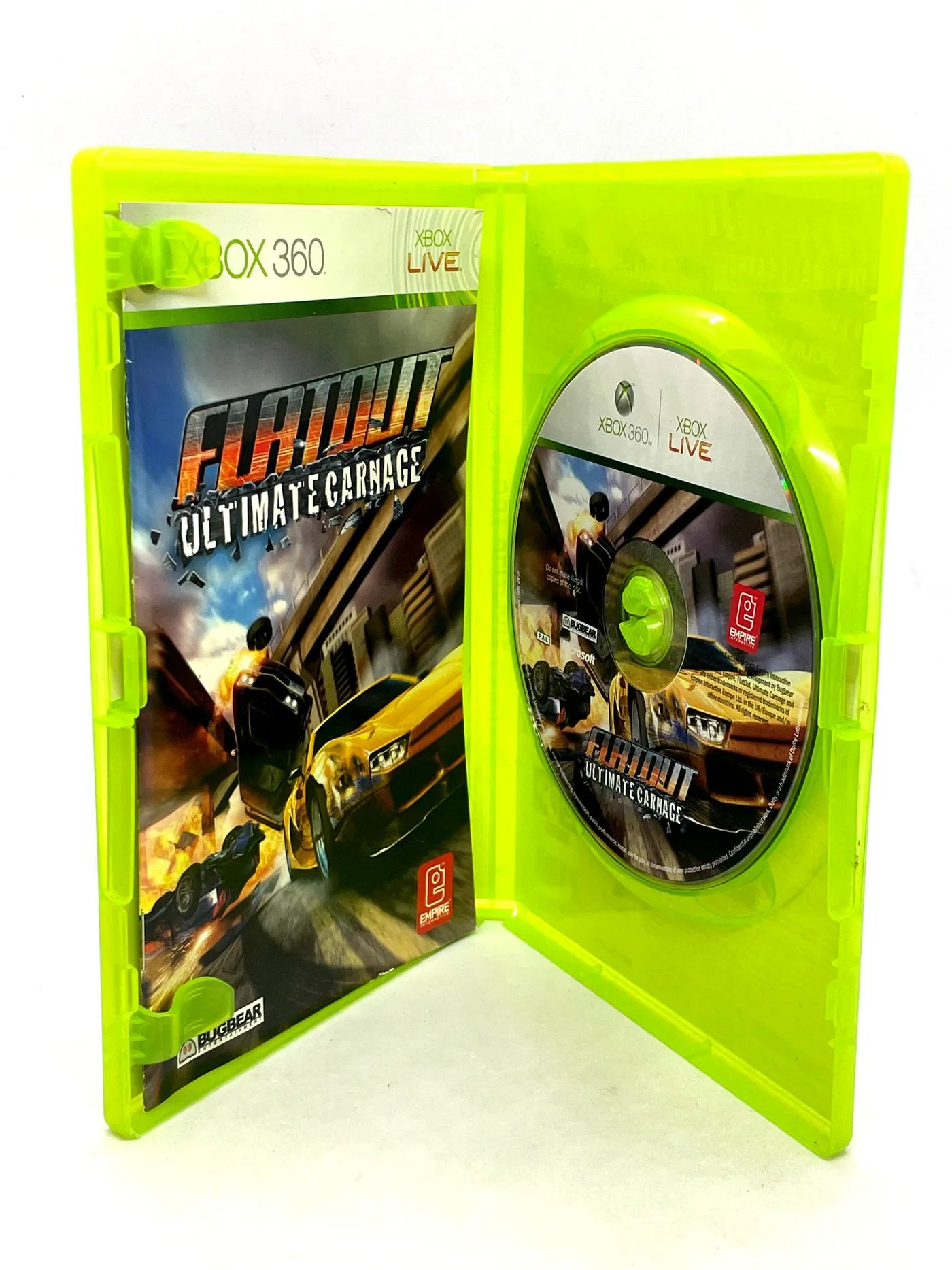 Flatout Ultimate Carnage Xbox 360 Po Angielsku