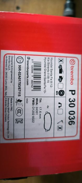 Pastilhas Brembo