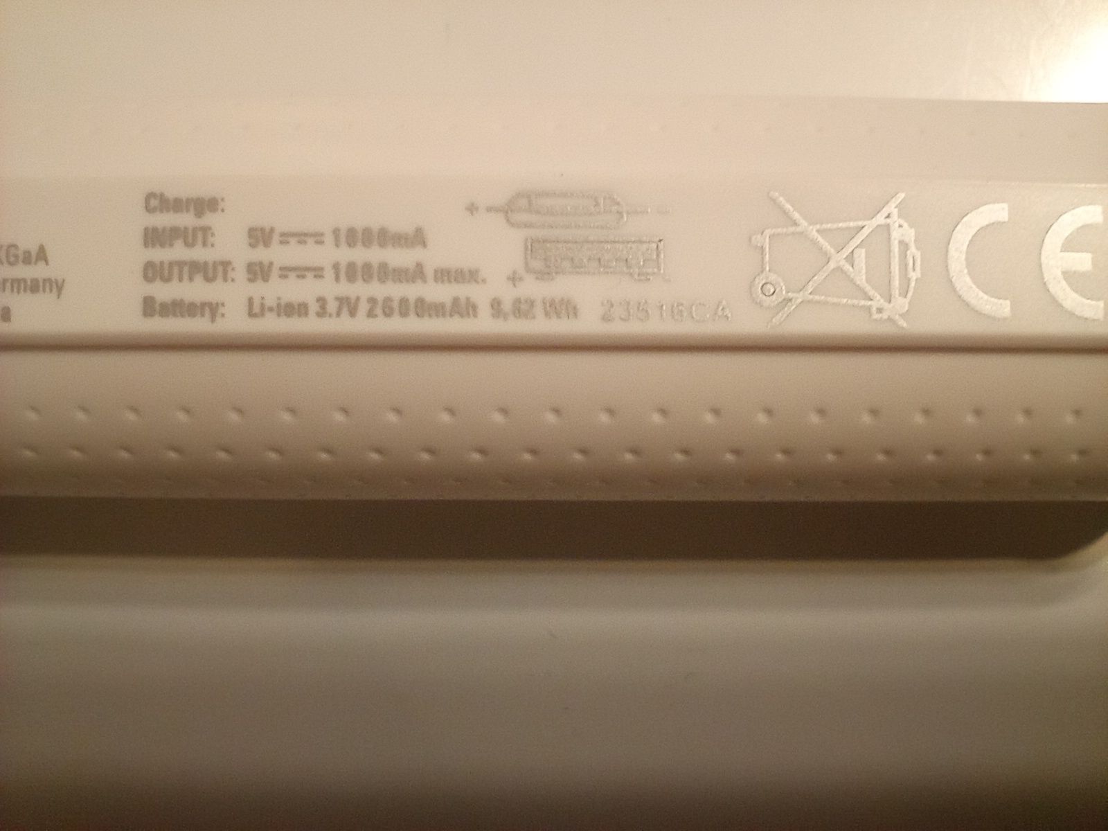 Powerbank 2600mAh VARTA