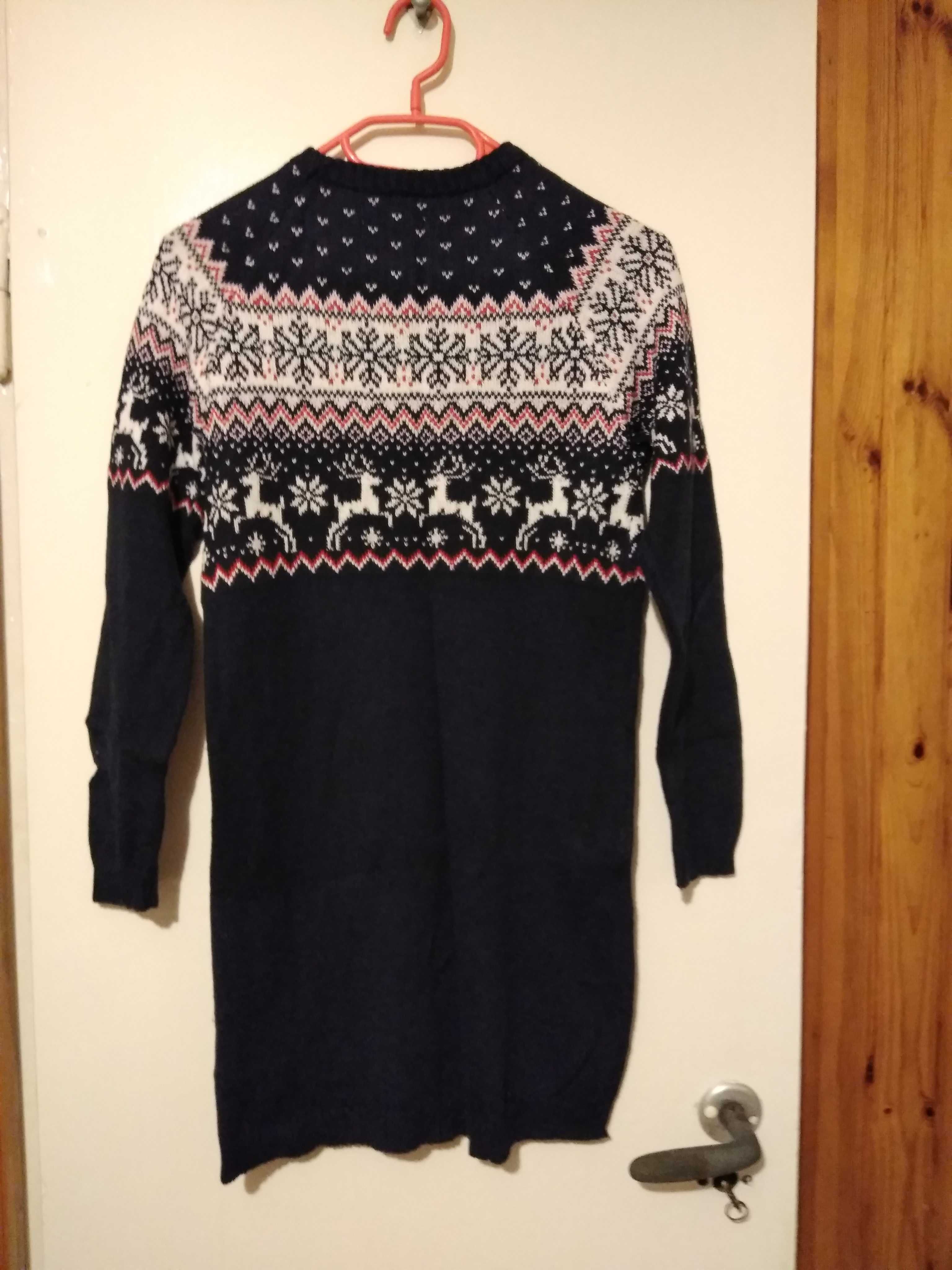 Sweter świąteczny w stylu skandynawskim rozm. XS/S