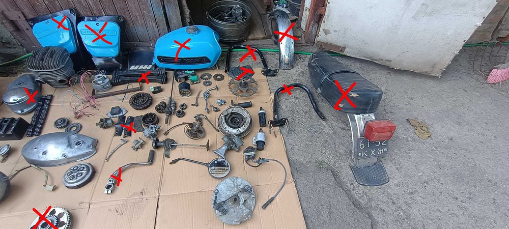 Продам запчастини до иж