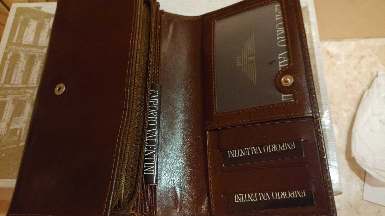 Portfel Emporio Valentini skóra