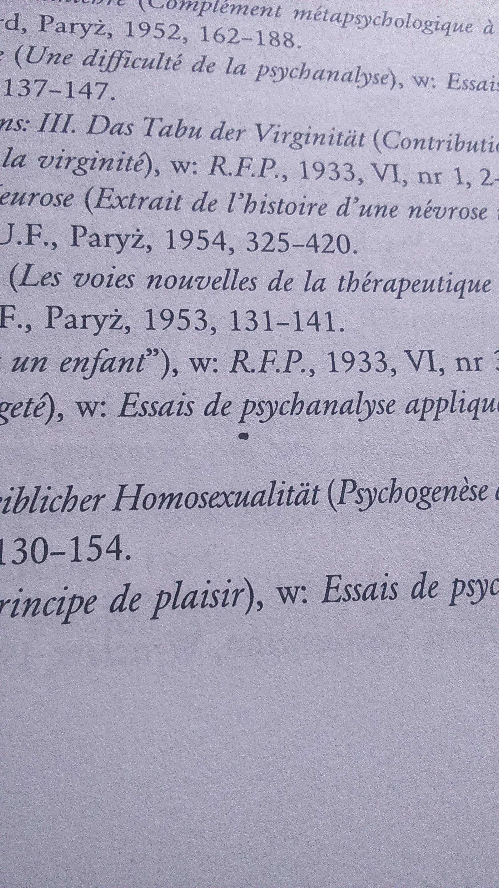 Słownik psychoanalizy / Laplanche Pontalis / Wyd. pierwsze / WSiP 1996