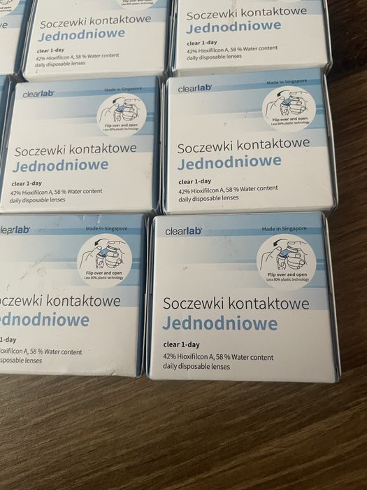 Soczewki jednorazowe