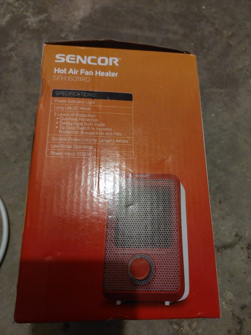 Termowentylator Sencor SFH 6011RD 600 W