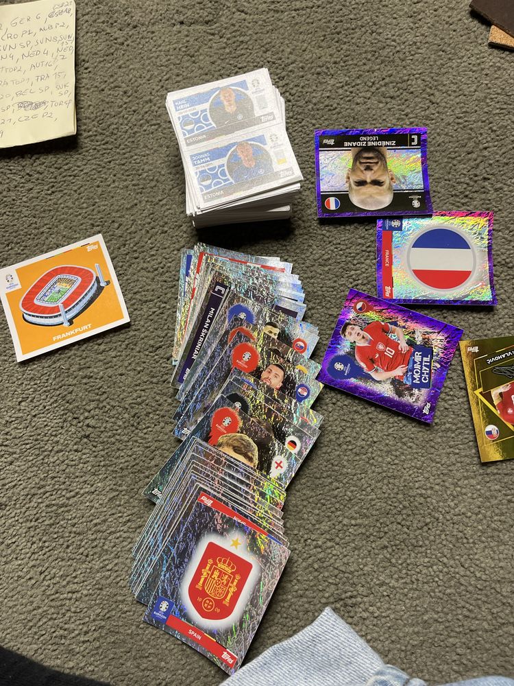 Troco cromos europeu 2024