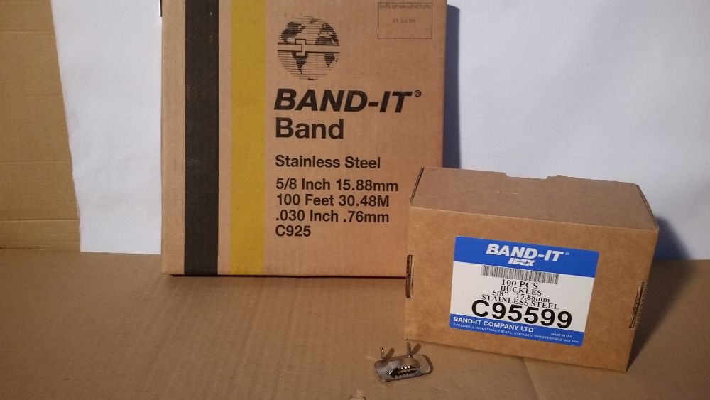 Taśmy stalowe nierdzewne Band-it C924 12.7mm 1/2"