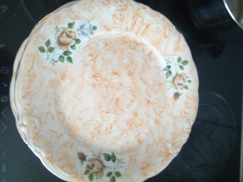 talerze porcelana Wawel średnica 19cm 5szt
