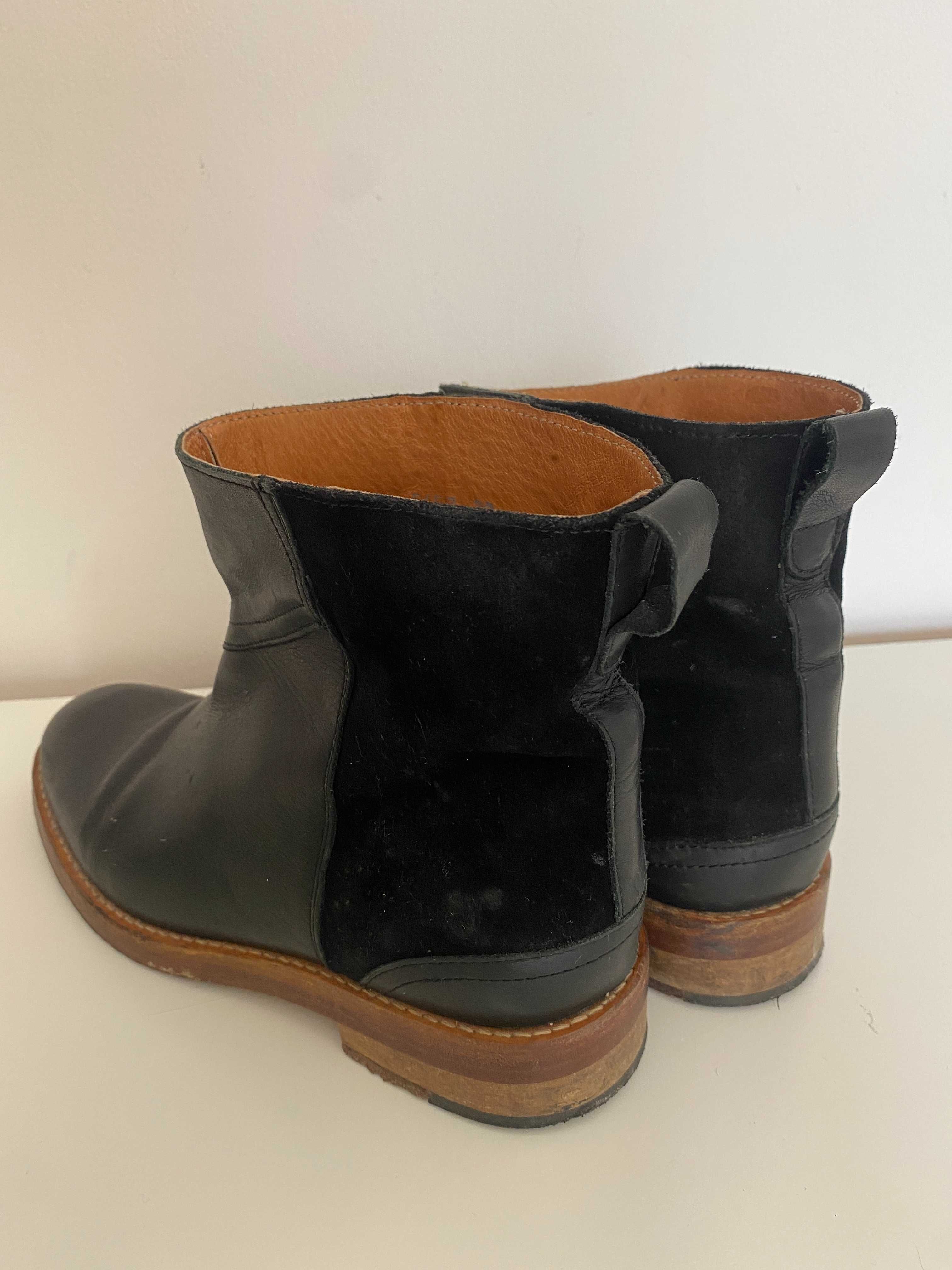 Botas em pele Miss Julia n. 37