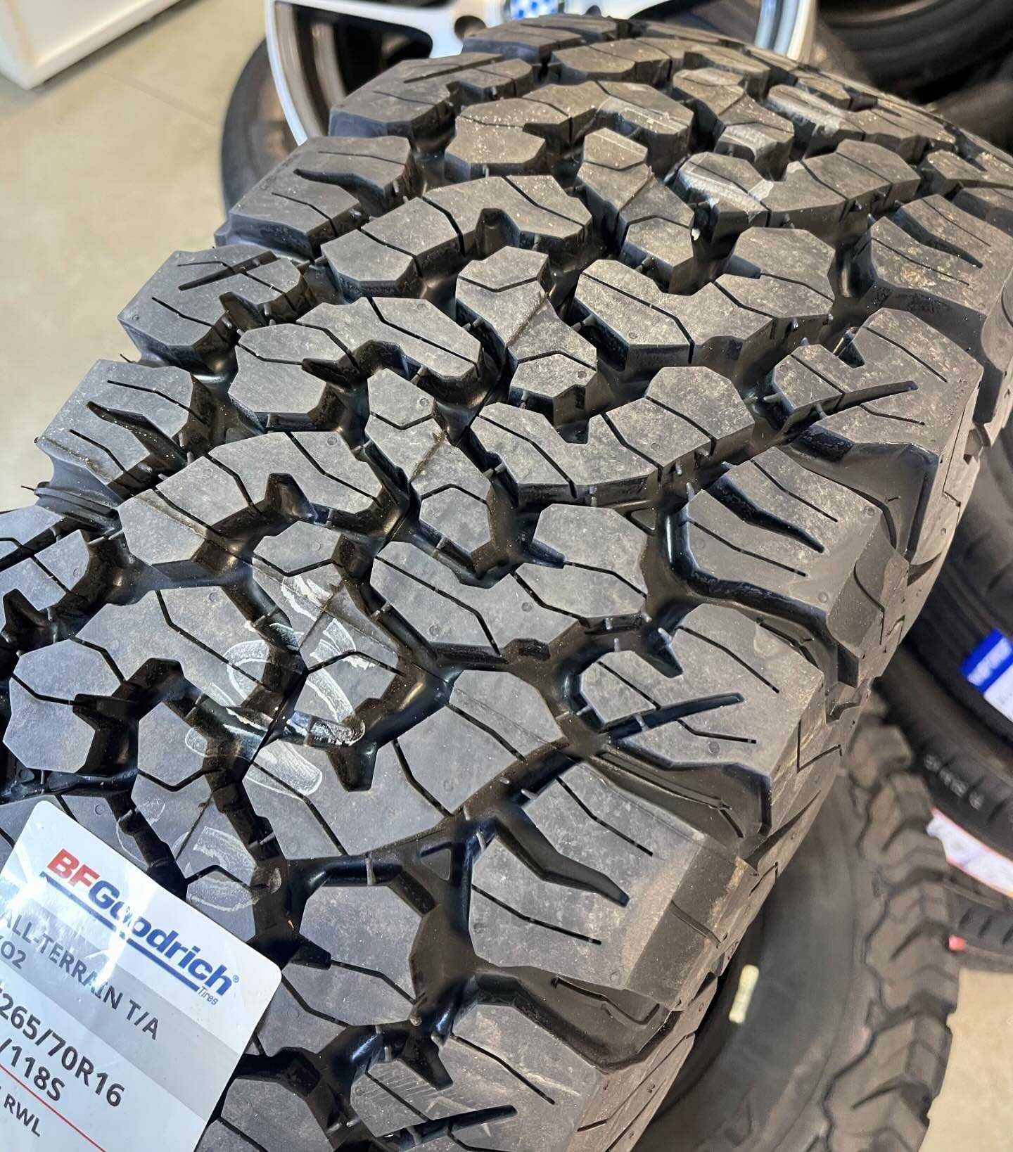 265/70 R16 Нова всесезонна АТ шина BFGoodrich All-Terrain T/A KO2