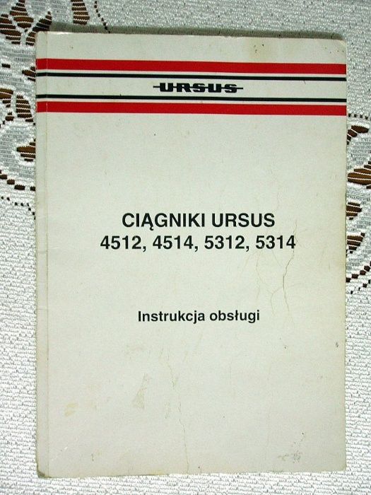 Instrukcja obsługi ursus 4512, 4514, 5312, 5314