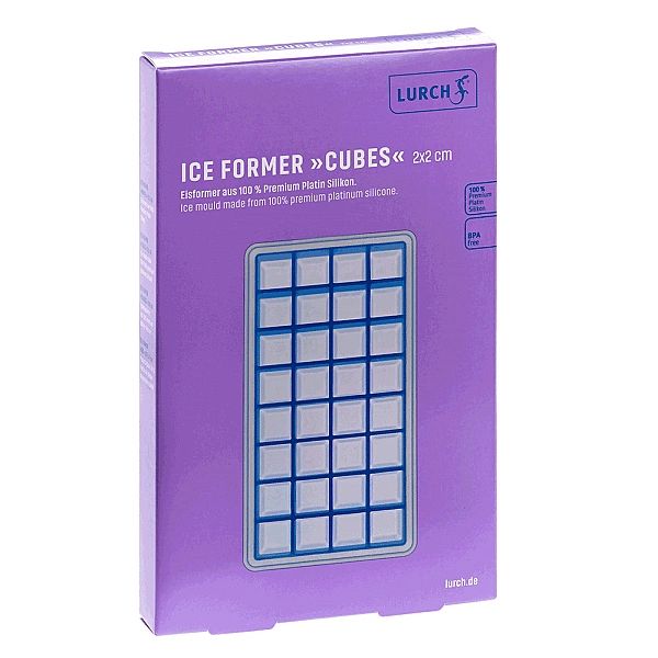 Silikonowa Lurch forma na lód, 32 kostki