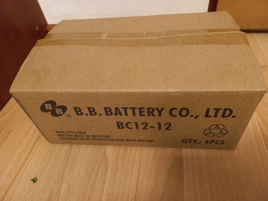 Акумулятор AGM B.B. Battery 12в 12 а/г