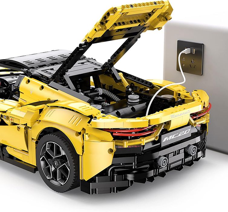 Конструктор Rastar Maserati MC20 1:8 на радіокеруванні (3300+ деталей)