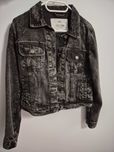 Kurtka jeansowa z efektem sprania Cropp XS