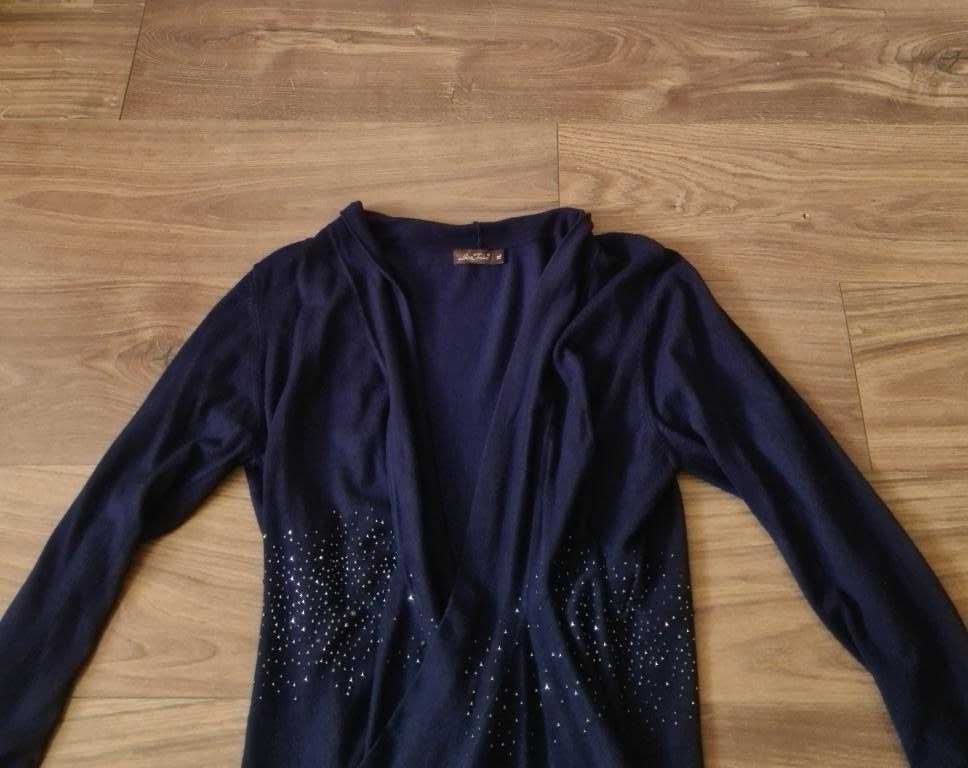 _Lara Fabio_ narzutka sweter kardigan XL