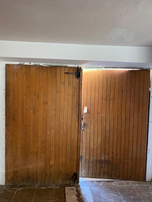 Brama garażowa metal, drewno, ocieplane