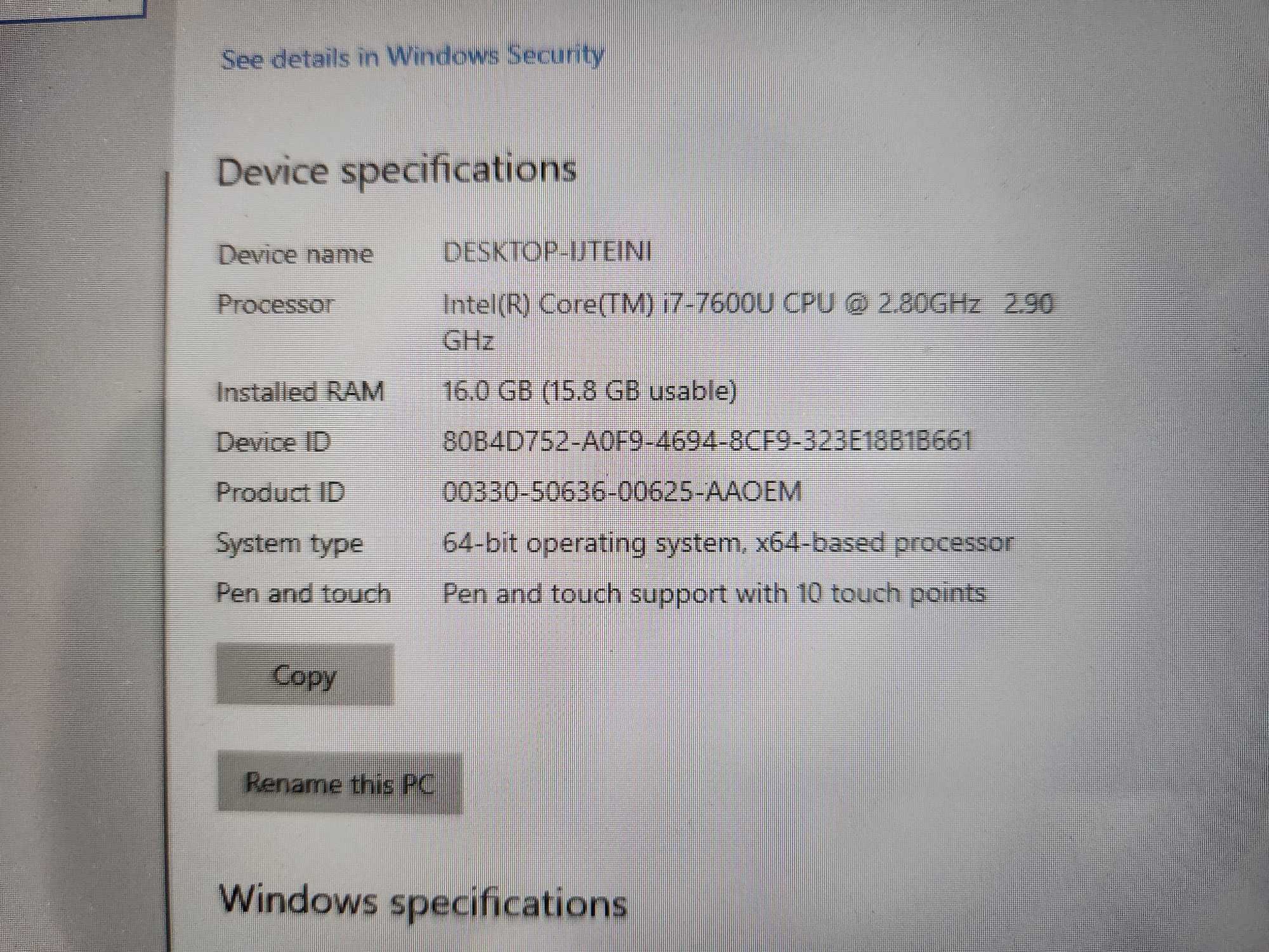 Lenovo ThinkPad X1 Yoga 2nd Gen 14" Core i7 7600U 16GB RAM 256GB SSD