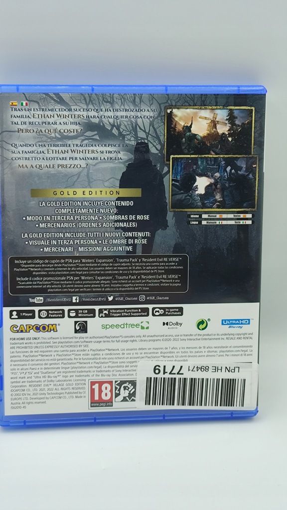 Village Resident Evil Gold Edition gry gra na Sony PlayStation 5 PS5