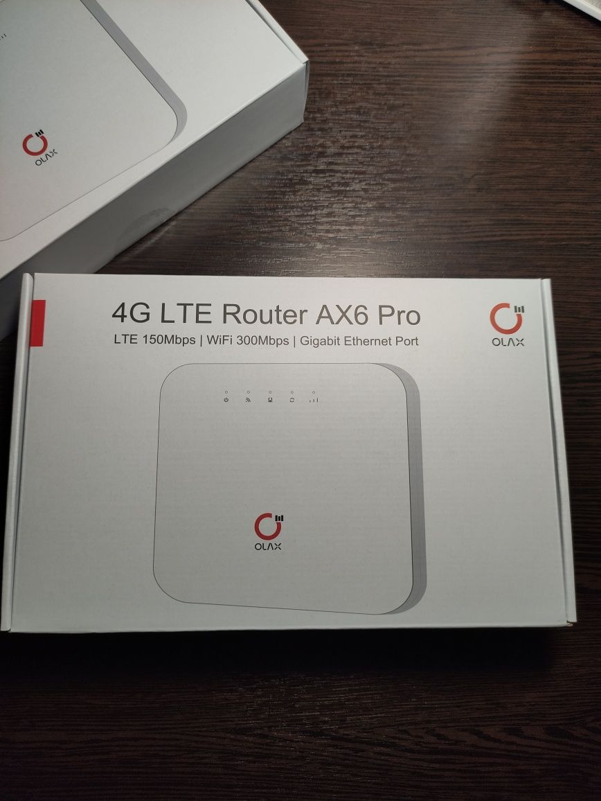 3/4g LTE Olax AX6 Pro B WIFI модем-роутер на сім карту з акумулятором