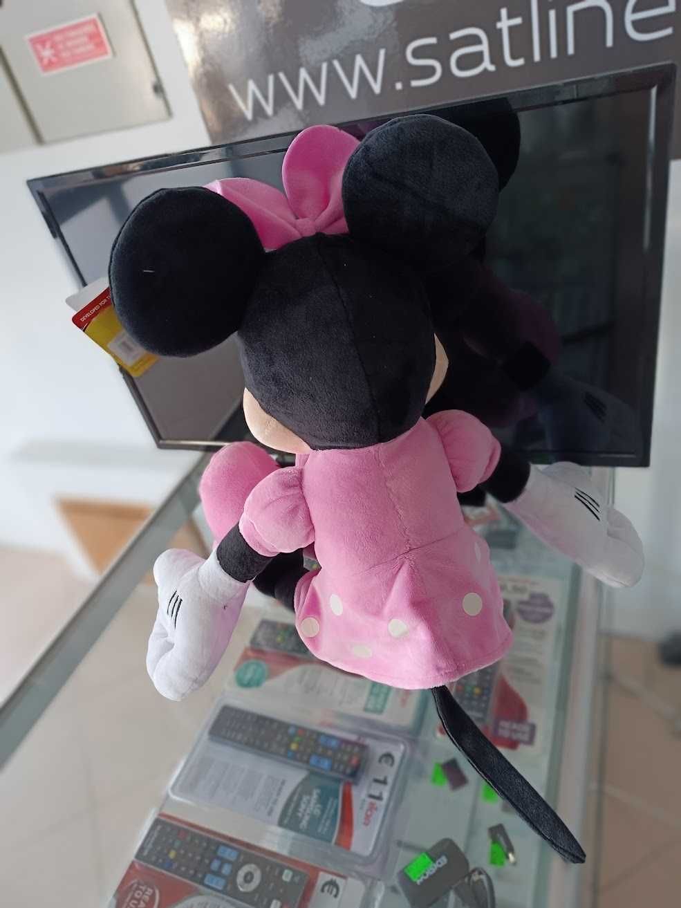 Novidade:Peluche Minnie Mouse s5 55cm(39cm sentado)