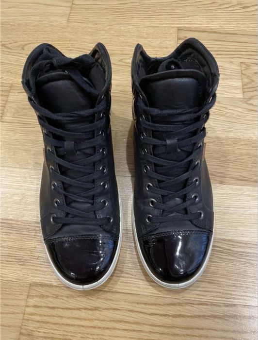 Женские кожаные кеды Ecco 37