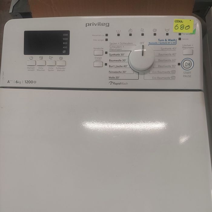 Pralka górny wsad z gwarancją lodówka kuchenka