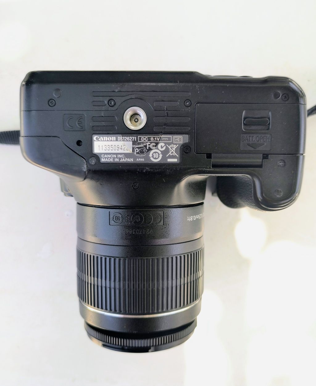 Câmera Canon 1200D ( 550D/T2i )+lente 18-55 +64gb +Bolsa