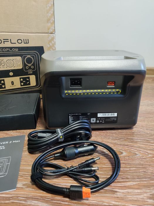 EcoFlow River 2 Max, 512 Wh, 1000W, зарядна станція