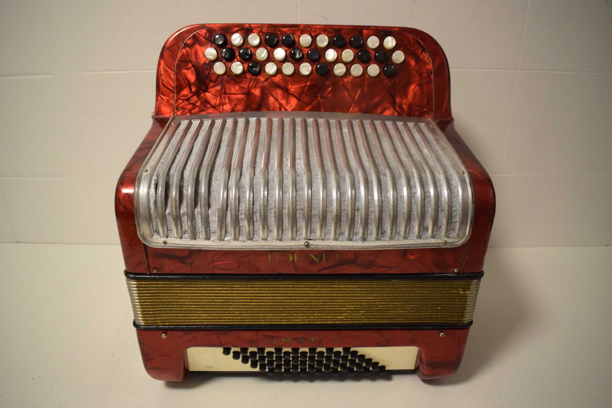 Acordeao Hohner Amati 2 Voz 48 Baixos, N 013