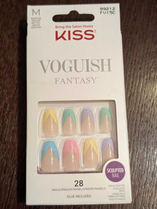 Kiss sztuczne paznokcie Voguish Fantasy Candies M