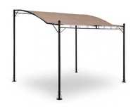 Pergola ogrodowa, 2,6 x 3 x 2,5 m w kolorze bezowym - nowa.